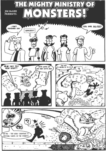 The Mighty Ministry of Monsters!: The 39