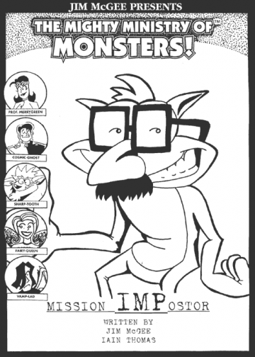 The Mighty Ministry of Monsters!: Mission IMPoster