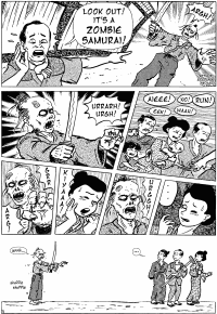 Look Out! It's A Zombie Samurai!
