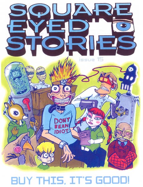 Square Eyed Stories #15 Front cover