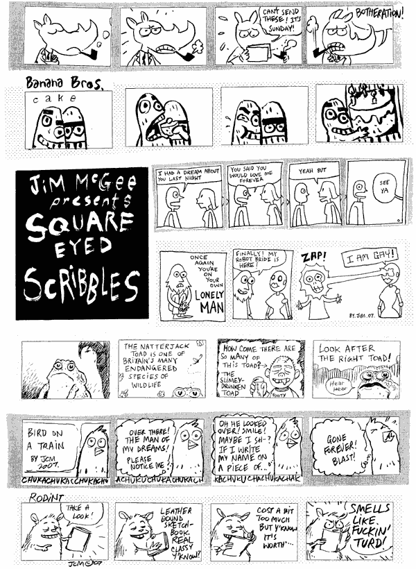 Square Eyed Scribbles 20